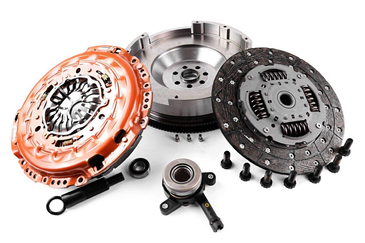 Clutch Kit - Xtreme Outback Heavy Duty Organic Incl Flywheel & CSC 830Nm Conversion kit to solid flywheel - KMI28690-1A