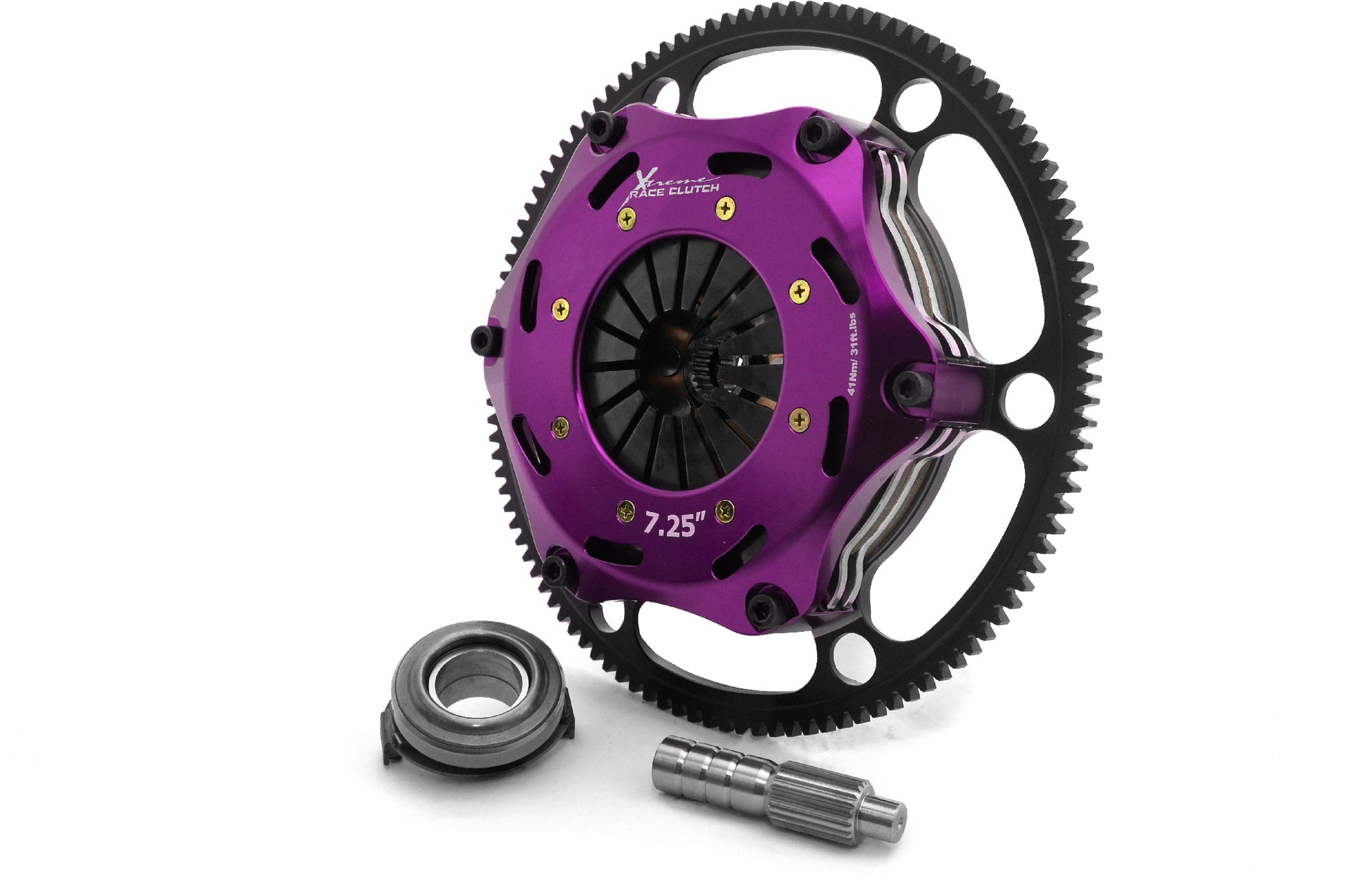 Xtreme Performance - 184mm Rigid Ceramic Twin Plate Clutch Kit Incl Flywheel 1220Nm - KMZ18523-2E