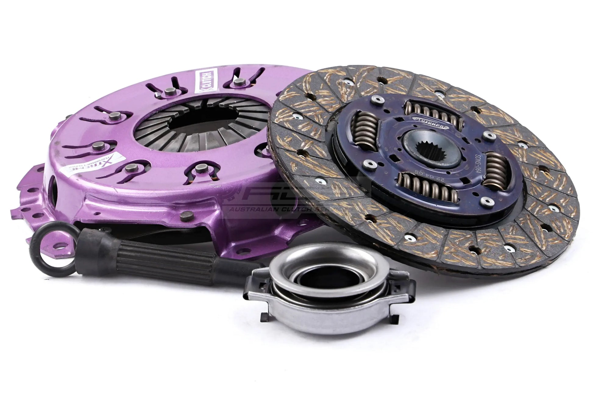 Clutch Kit - Xtreme Performance Heavy Duty Organic 250Nm 650kg (40% inc.) - KNI20003-1A
