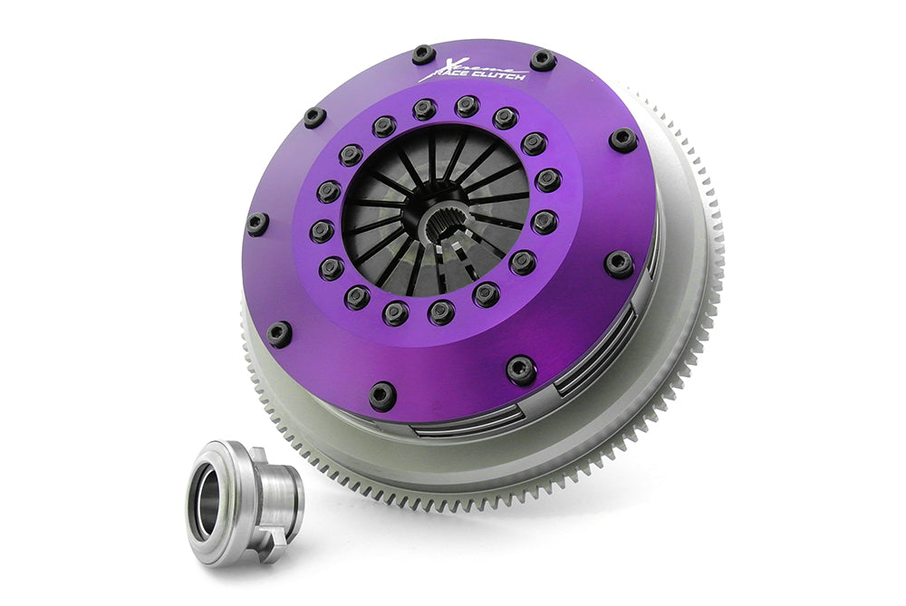 Xtreme Performance - 200mm Sprung Ceramic Twin Plate Clutch Kit Incl Flywheel 1200Nm - KNI20520-2B