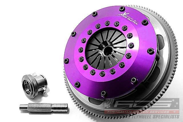 Xtreme Performance - 200mm Rigid Ceramic Twin Plate Clutch Kit Incl Flywheel 1200Nm - KNI20523-2E