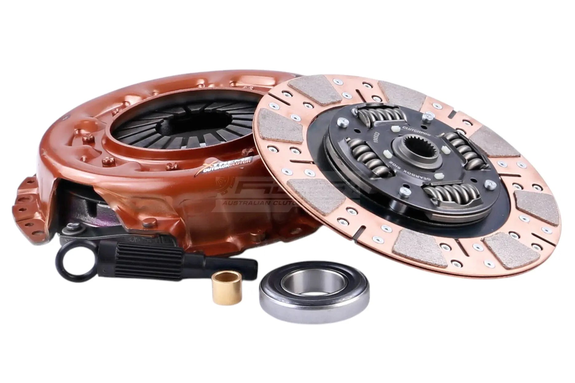 Clutch Kit - Xtreme Outback Heavy Duty Cushioned Ceramic 570Nm 650Kg (30% inc.) - KNI24002-1C