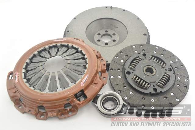 Clutch Kit - Xtreme Outback Heavy Duty Organic Incl Flywheel 350Nm 750Kg - KNI24535-1A
