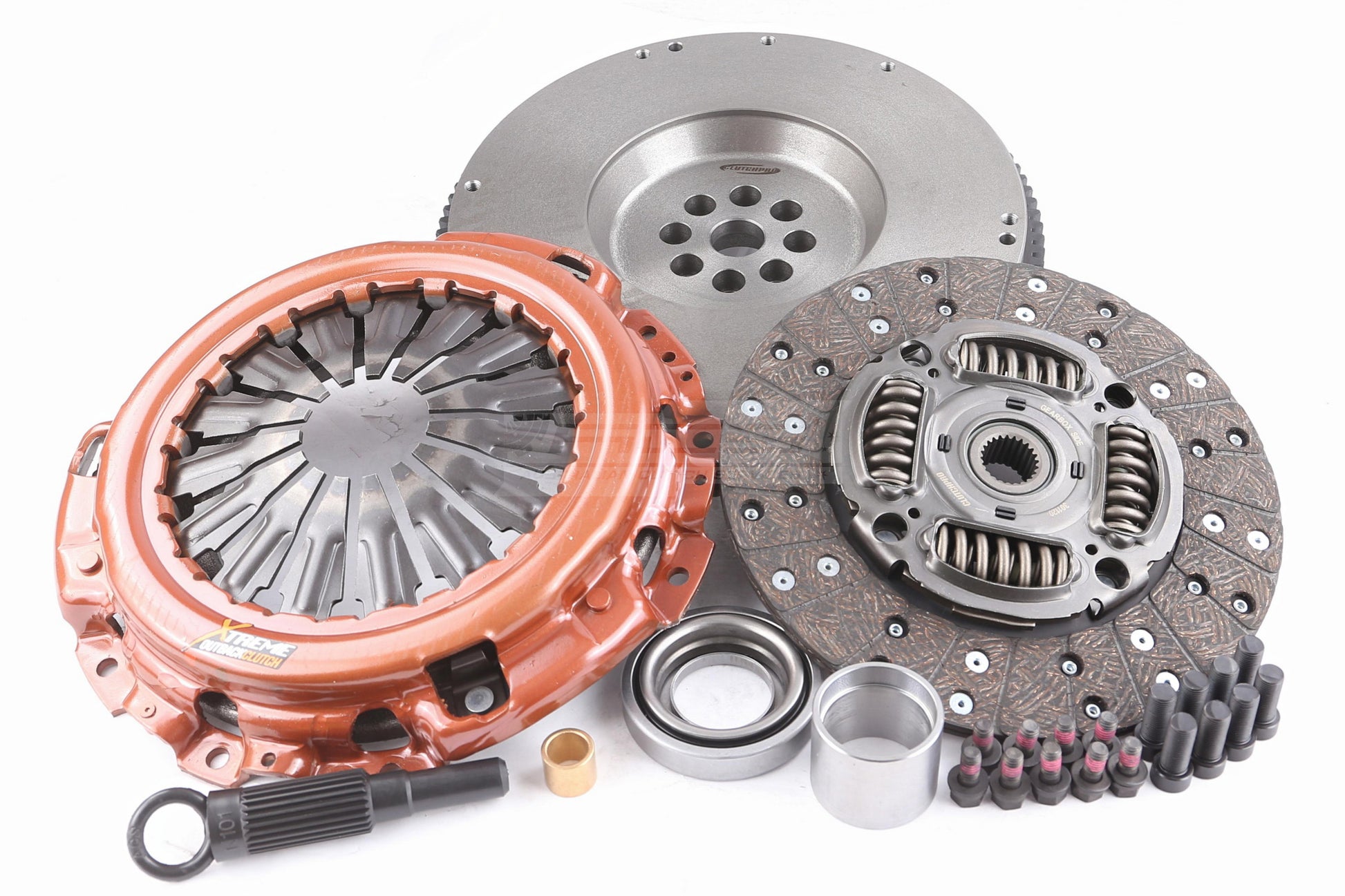 Clutch Kit - Xtreme Outback Heavy Duty Organic Incl Flywheel 620Nm 1250Kg (25% inc.) - KNI25509-1A