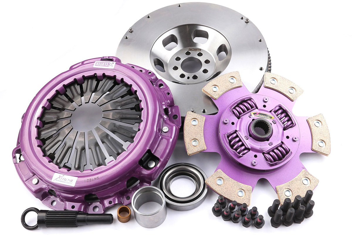 Clutch Kit - Xtreme Performance Heavy Duty Sprung Ceramic Incl Flywheel 930Nm - KNI25530-1B