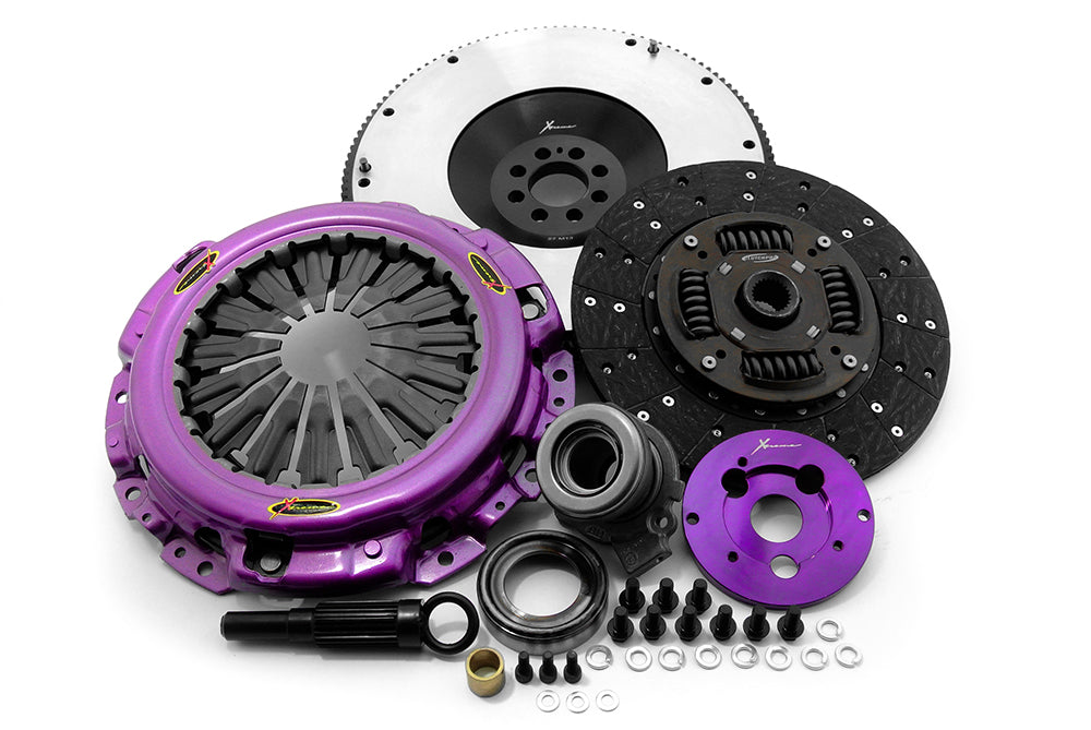 Clutch Kit - Xtreme Performance Heavy Duty Organic Incl Flywheel & CSC 620Nm 1250kg Conversion kit Dual-mass to solid flywheel - KNI25688-1A