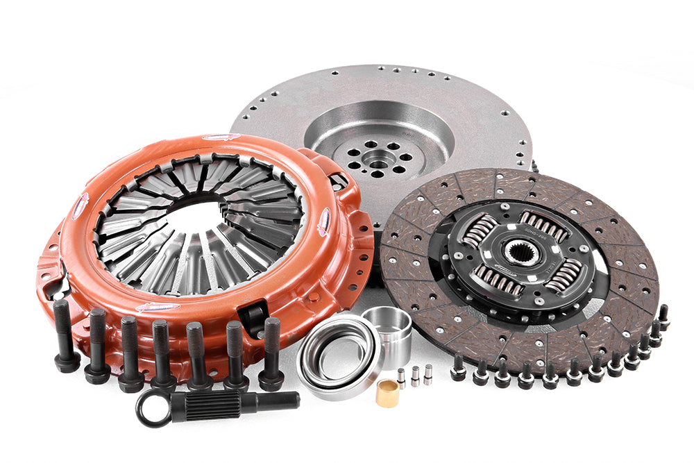 Clutch Kit - Xtreme Outback Heavy Duty Organic Incl Flywheel 440Nm 30% inc. - KNI28509-1A