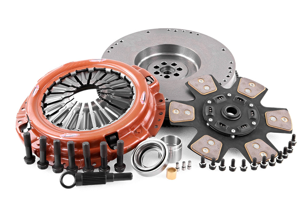 Clutch Kit - Xtreme Outback Heavy Duty Sprung Ceramic Incl Flywheel 670Nm 1100KG (40% inc.) - KNI28509-1B