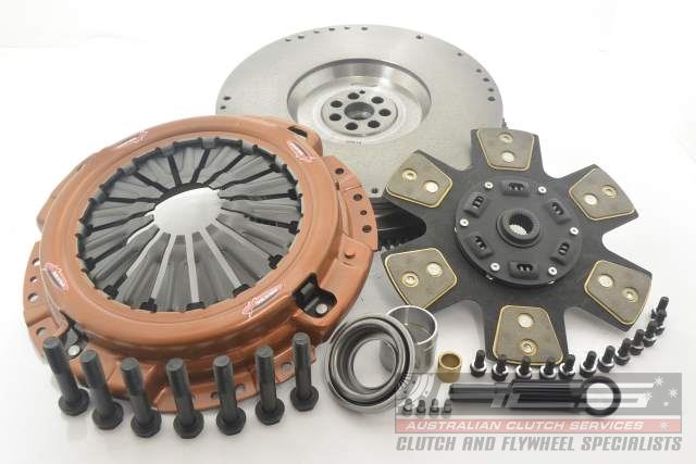 Clutch Kit - Xtreme Outback Heavy Duty Sprung Ceramic Incl Flywheel 850Nm 1100KG (40% inc.) - KNI28514-1B