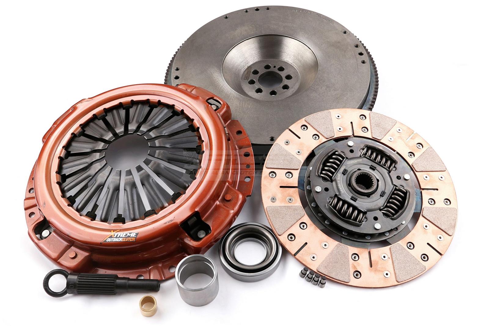 Clutch Kit - Xtreme Outback Heavy Duty Sprung Ceramic Incl Flywheel 850Nm 1100KG (40% inc.) - KNI28515-1B