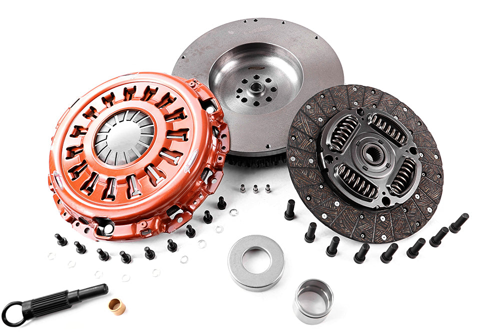 Clutch Kit - Xtreme Outback Heavy Duty Organic Incl Flywheel 620Nm 1300Kg (55% inc.) - KNI28518-1A