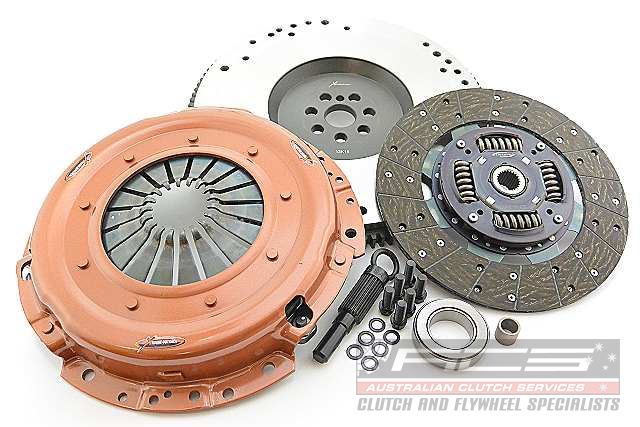 Clutch Kit - Xtreme Outback Extra Heavy Duty Organic Incl Flywheel 760Nm 1300Kg (55% inc.) - KNI28590-1AX