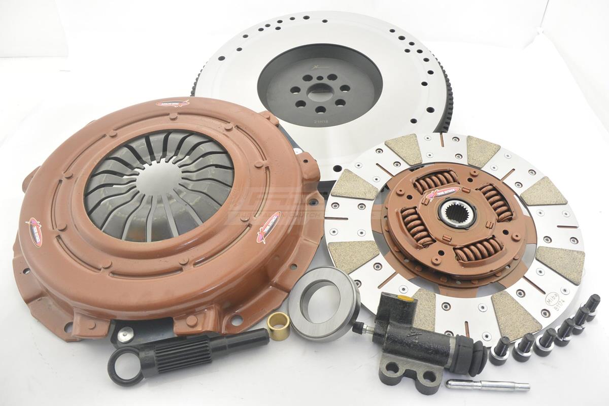 Clutch Kit - Xtreme Outback Extra Heavy Duty Cushioned Ceramic Incl Flywheel 1140Nm 1300Kg (55% inc.) - KNI28590-1CX