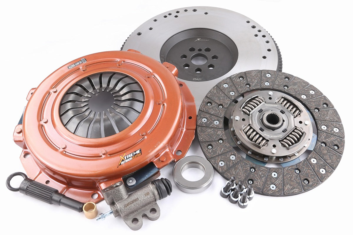 Clutch Kit - Xtreme Outback - Extra Heavy Duty Organic Incl Flywheel 760Nm 1300Kg (45% Increased) - Upgrade Kit - KNI28596-1AX