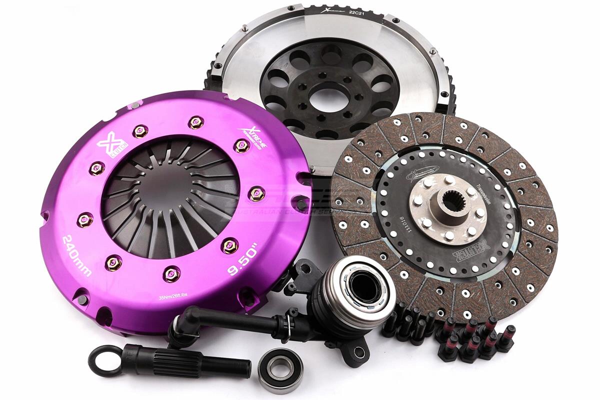 Xtreme Performance - Rigid Organic Plate Clutch Kit Incl Flywheel & CSC - KRE24617-1G