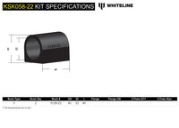Sway Bar Mount - Bushing Kit 24mm - KSK058-24