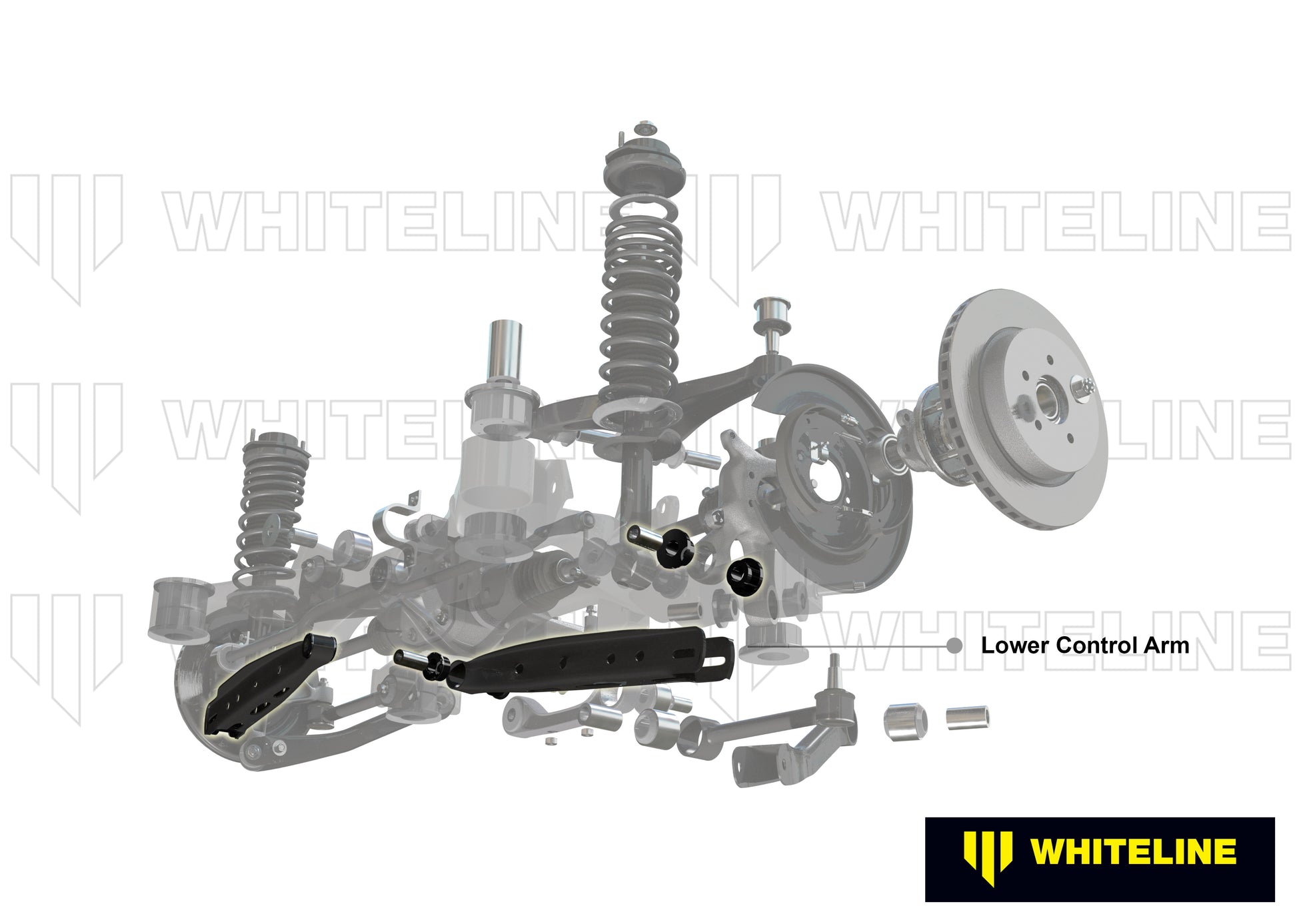 Control Arm Lower Rear - Arm Bolt Service Kit - KSK216A