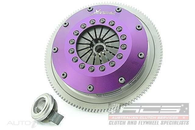 Xtreme Performance - 200mm Sprung Ceramic Twin Plate Clutch Kit Incl Flywheel 1200Nm - KSU20522-2B