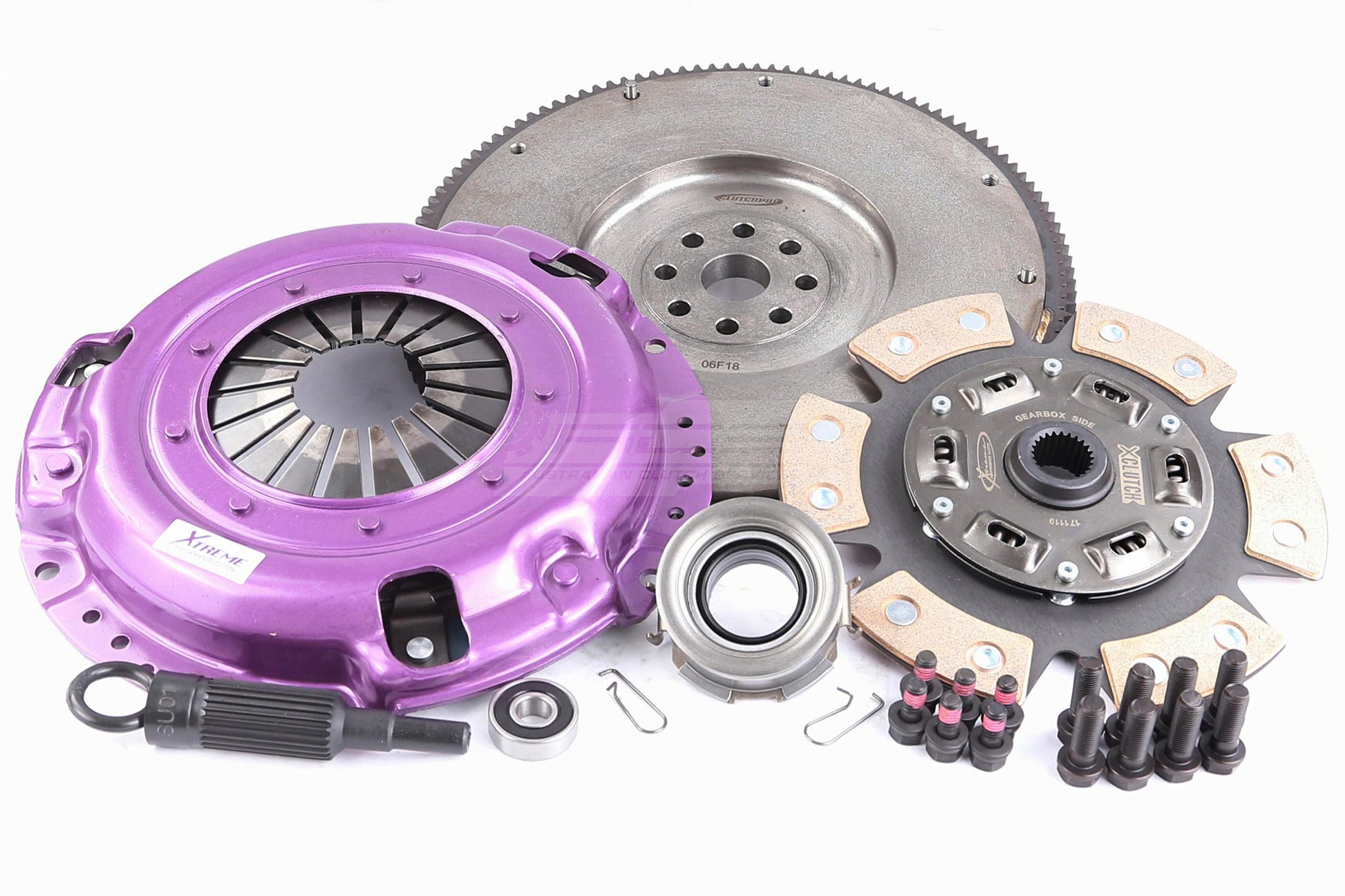 Clutch Kit - Xtreme Outback Heavy Duty Sprung Ceramic Incl Flywheel 430Nm 600KG (30% inc.) - KSU23520-1B