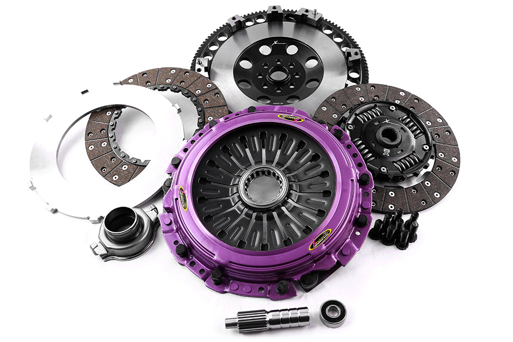 Xtreme Performance - 230mm Sprung hub Organic Twin Plate Clutch Kit Incl Flywheel 1000Nm - KSU23531-2A
