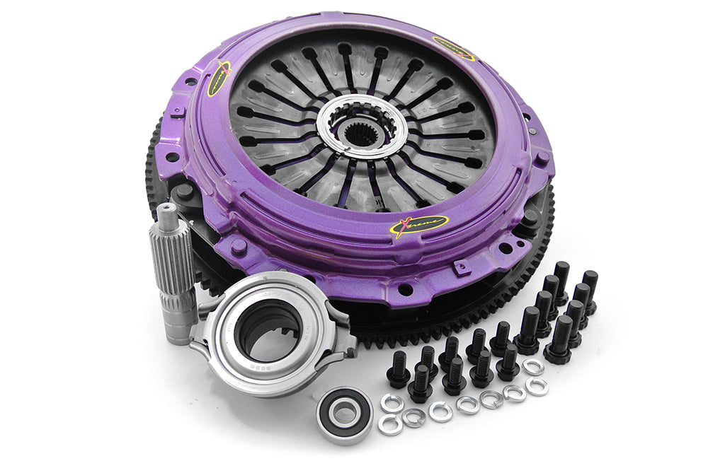 Xtreme Performance - 230mm Rigid Ceramic Twin Plate Clutch Kit Incl Flywheel 1800Nm - KSU23531-2E
