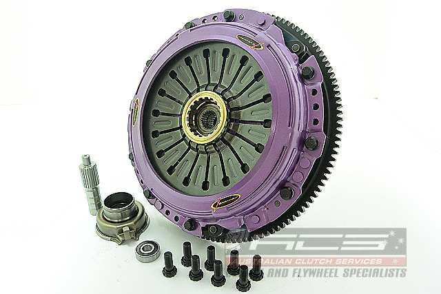 Xtreme Performance - 230mm Organic Twin Plate Clutch Kit Incl Flywheel 1200Nm - KSU23531-2G