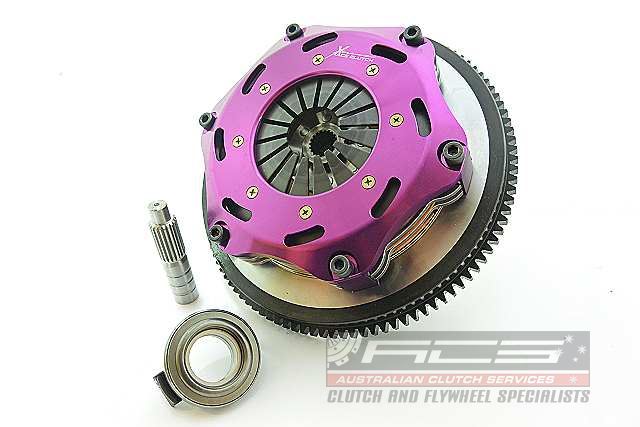 Xtreme Performance - 184mm Rigid Ceramic Twin Plate Clutch Kit Incl Flywheel 1220Nm - KSZ18520-2E