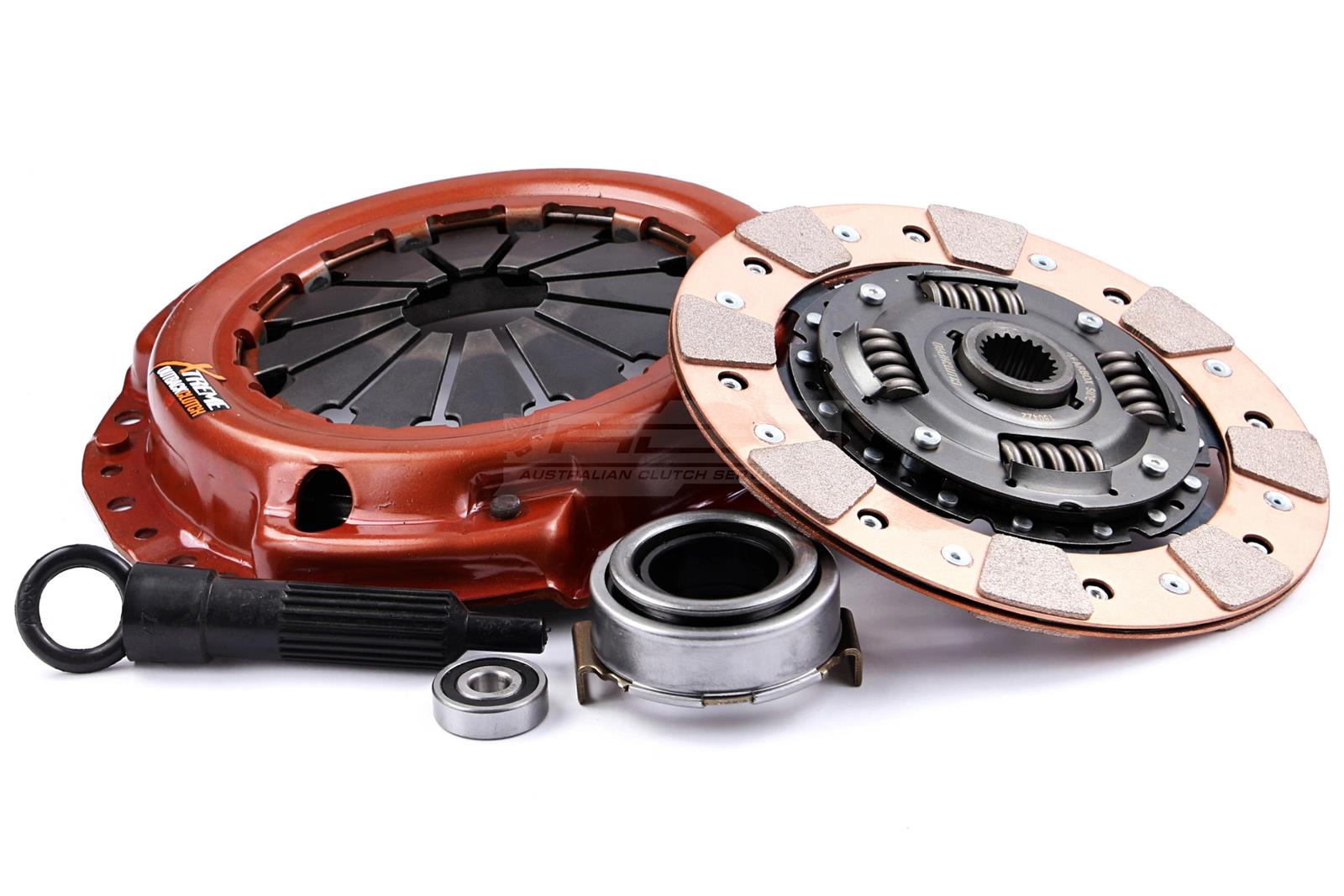Clutch Kit - Xtreme Outback Heavy Duty Cushioned Ceramic 370Nm 550Kg (60% inc.) - KSZ19004-1C
