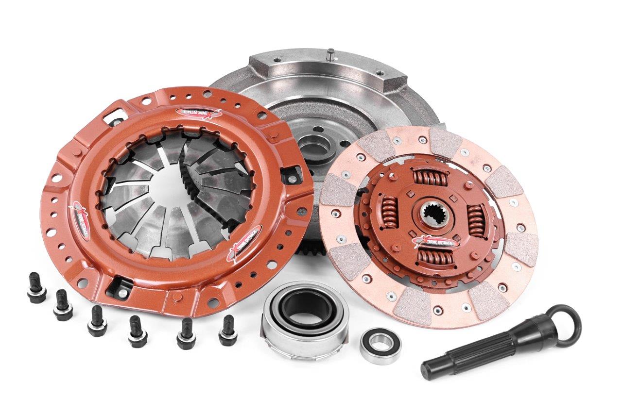 Clutch Kit - Xtreme Outback Heavy Duty Cushioned Ceramic Incl Flywheel 350Nm 470Kg (35% inc.)  - KSZ19520-1C