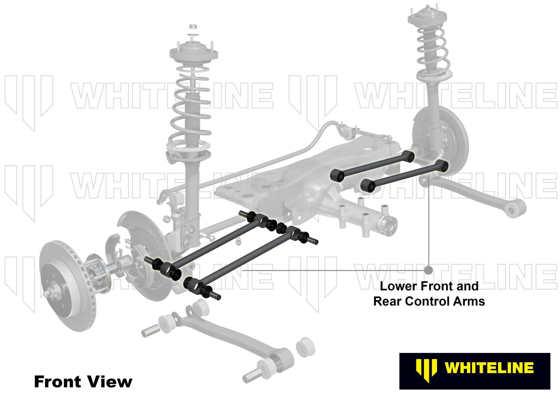 Control Arm Lower Front and Rear - Arm Assembly - KTA108