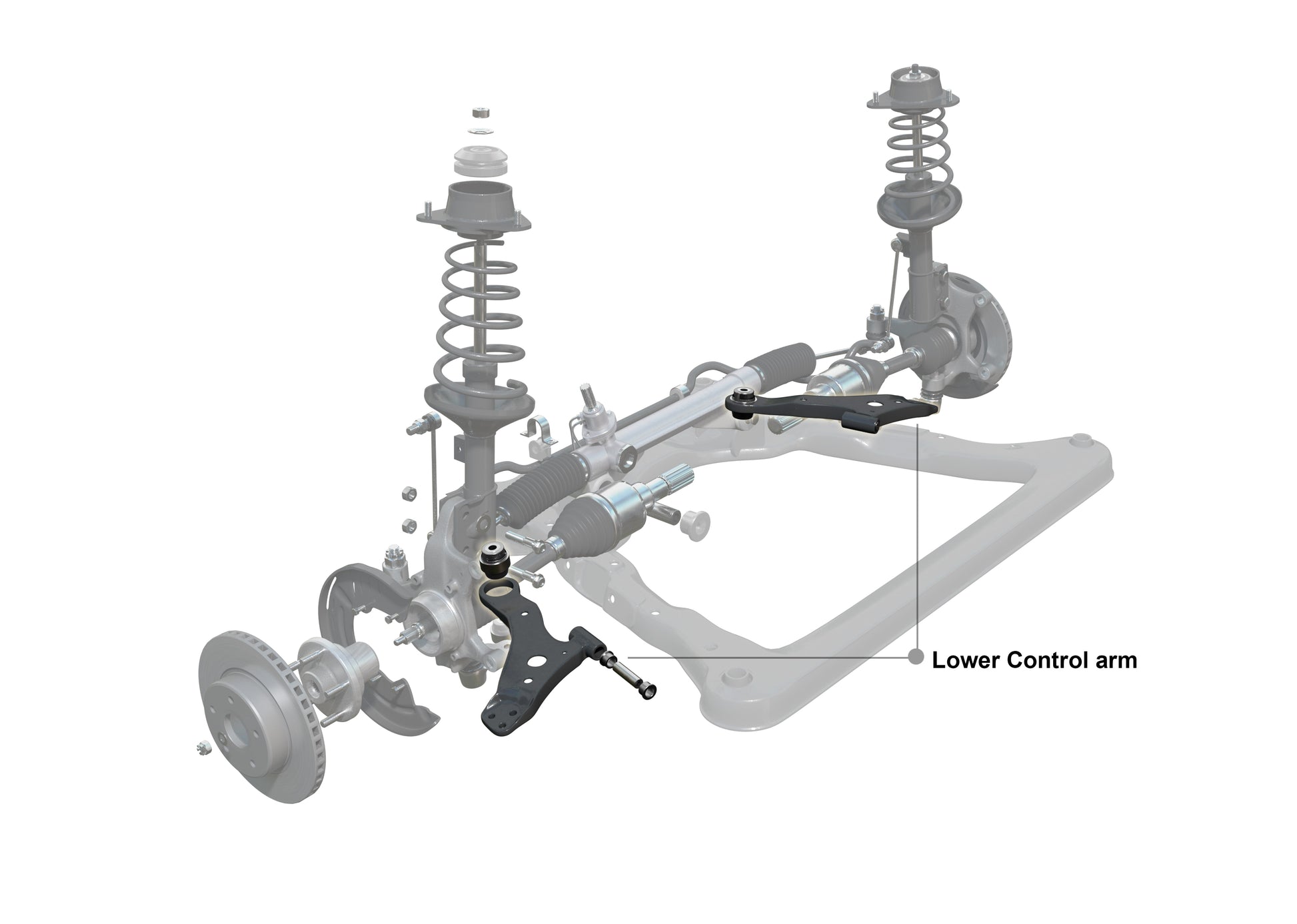 Control Arm Lower - Arm Assembly - KTA361