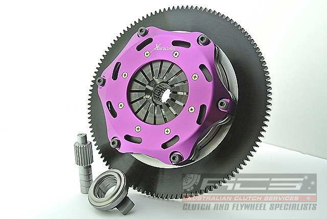 Xtreme Performance - 184mm Rigid Ceramic Twin Plate Clutch Kit Incl Flywheel 1220Nm - KTY18520-2E