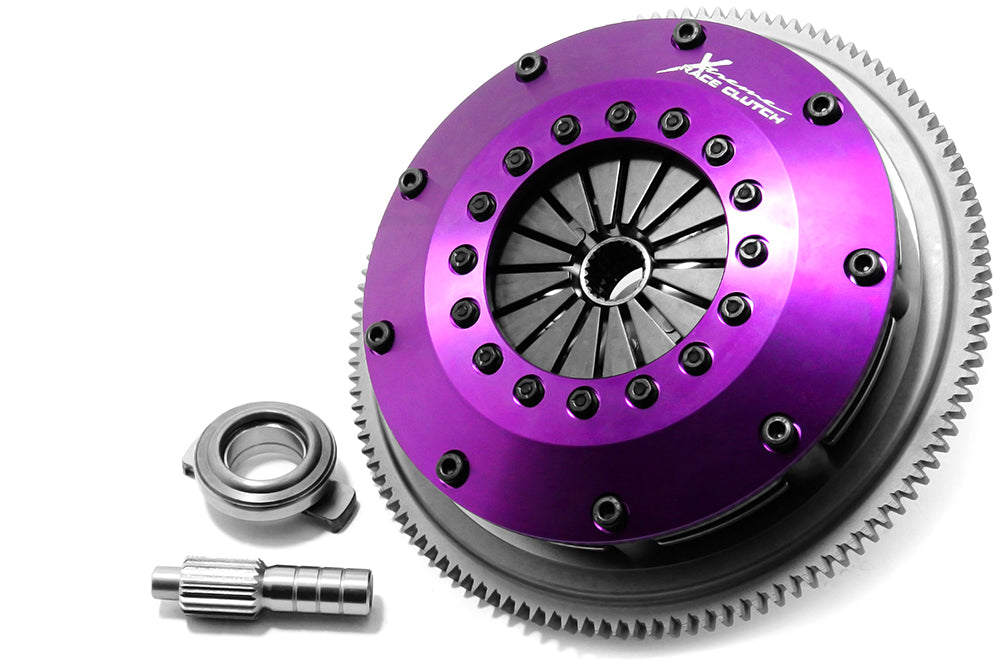 Xtreme Performance - 200mm Rigid Ceramic Twin Plate Clutch Kit Incl Flywheel 1200Nm - KTY20520-2E