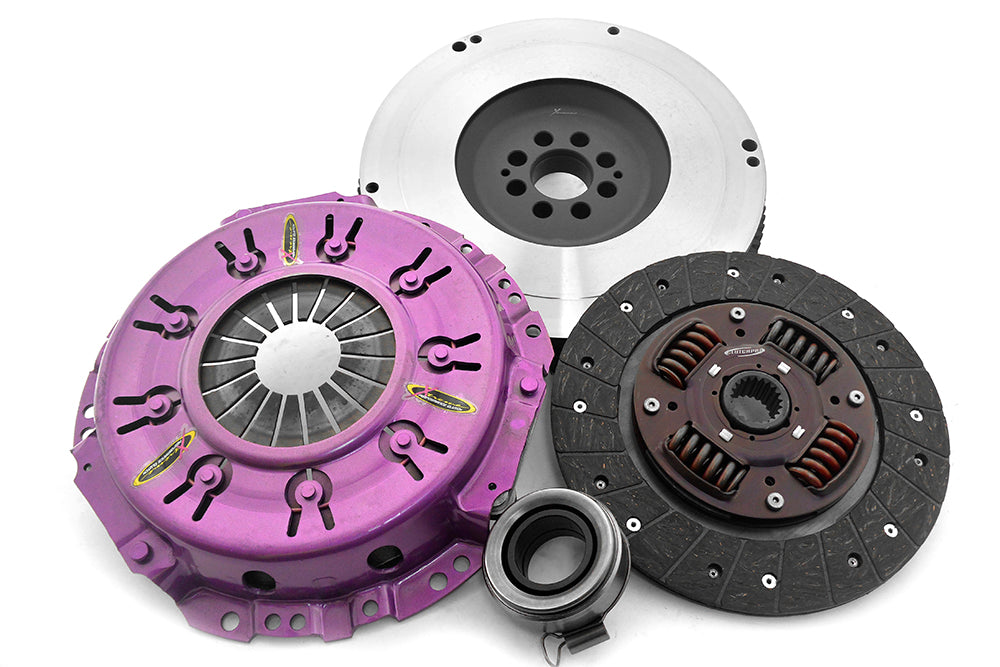 Clutch Kit - Xtreme Performance Heavy Duty Organic Incl Flywheel 280Nm 660kg (60% inc ) Conversion kit Dual-mass to solid flywheel - KTY23593-1A