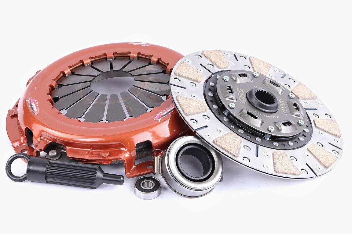 Clutch Kit - Xtreme Outback Heavy Duty Cushioned Ceramic 610Nm 820Kg (30% inc.) - KTY24010-1C