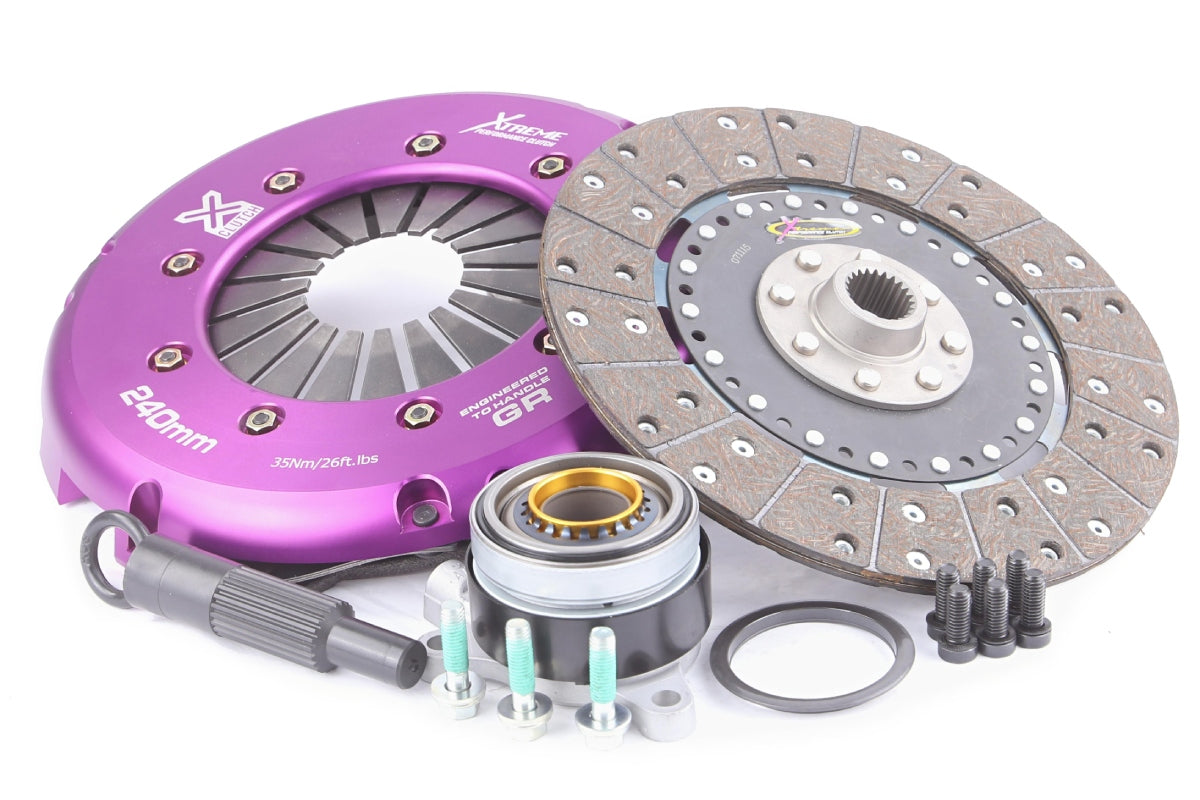 Clutch Kit - Xtreme Performance Heavy Duty Organic Inc CSC - suits dualmass flywheel - 560Nm - KTY24447-1G