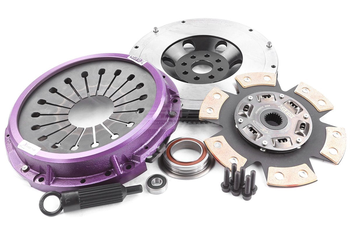 Clutch Kit - Xtreme Performance Heavy Duty Sprung Ceramic incl Flywheel 850Nm 1000kg (25% inc.) - KTY24550-1B