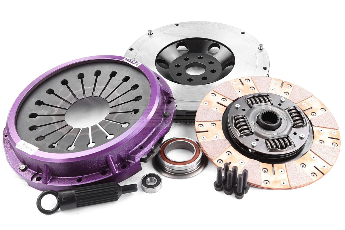 Clutch Kit - Xtreme Performance Heavy Duty Cushioned Ceramic incl Flywheel 850Nm 1000kg (25% inc.) - KTY24550-1C