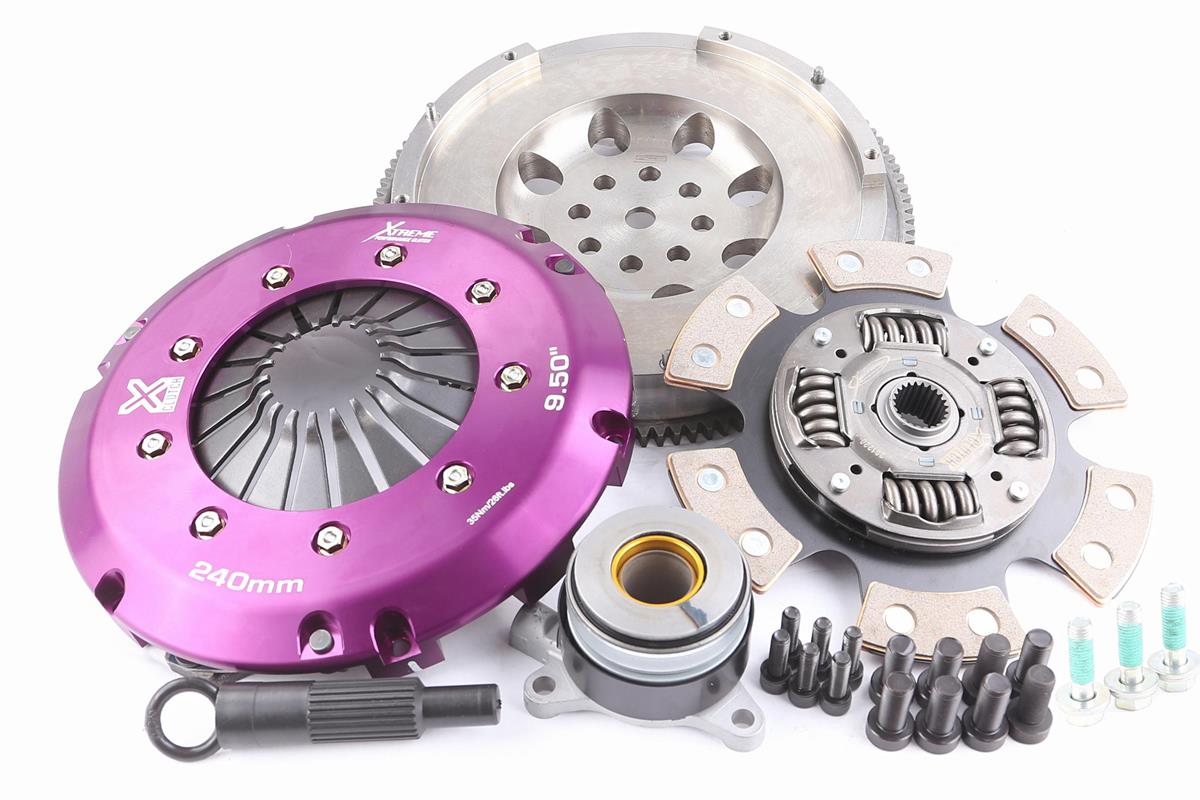 Clutch Kit - Xtreme Performance Race Sprung Ceramic Incl Flywheel & CSC 910Nm (35% inc.) - KTY24646-1R