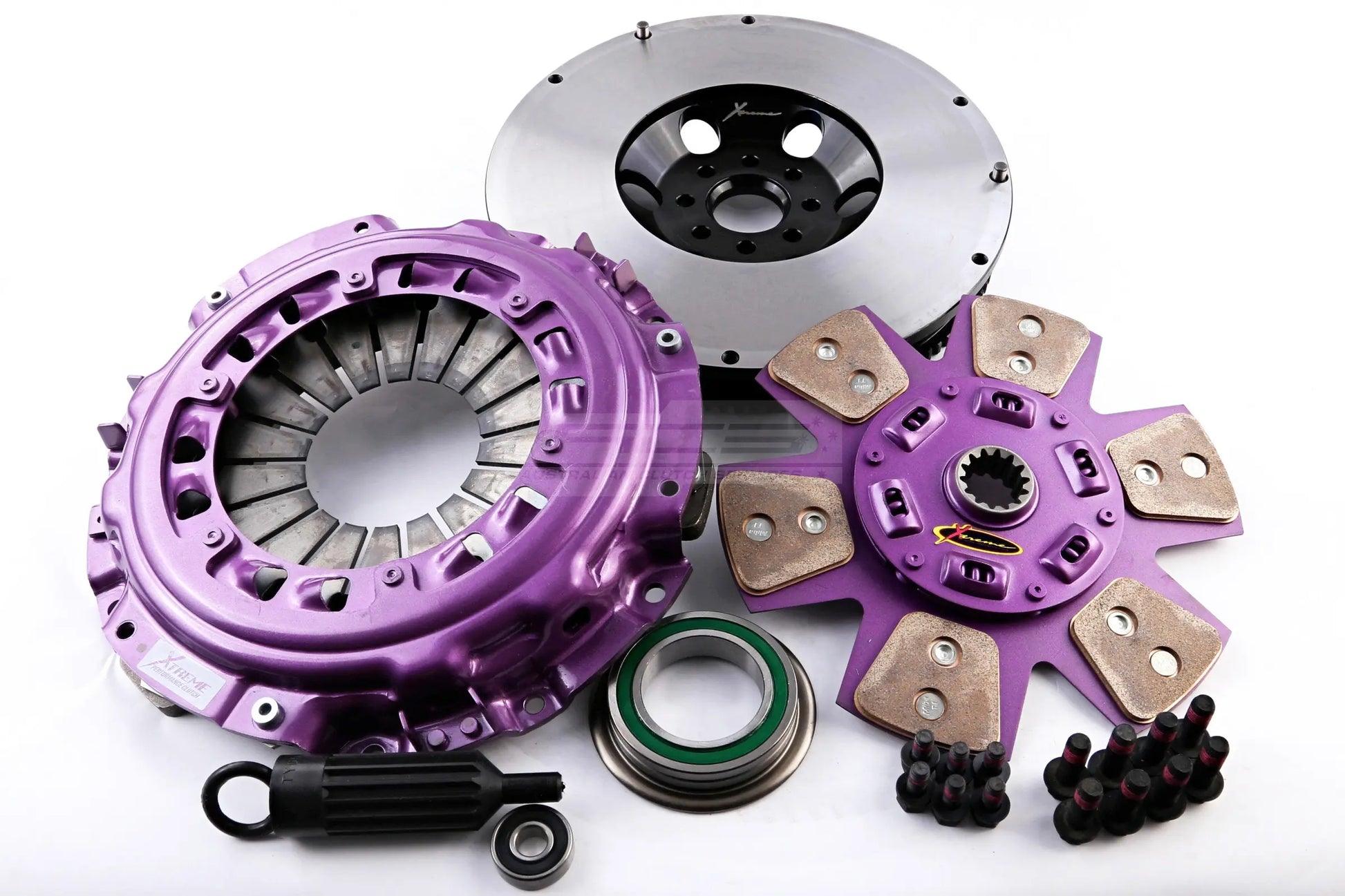Clutch Kit - Xtreme Performance Heavy Duty Sprung Ceramic Incl Flywheel 966Nm 1300kg (30% inc) - KTY25502-1B