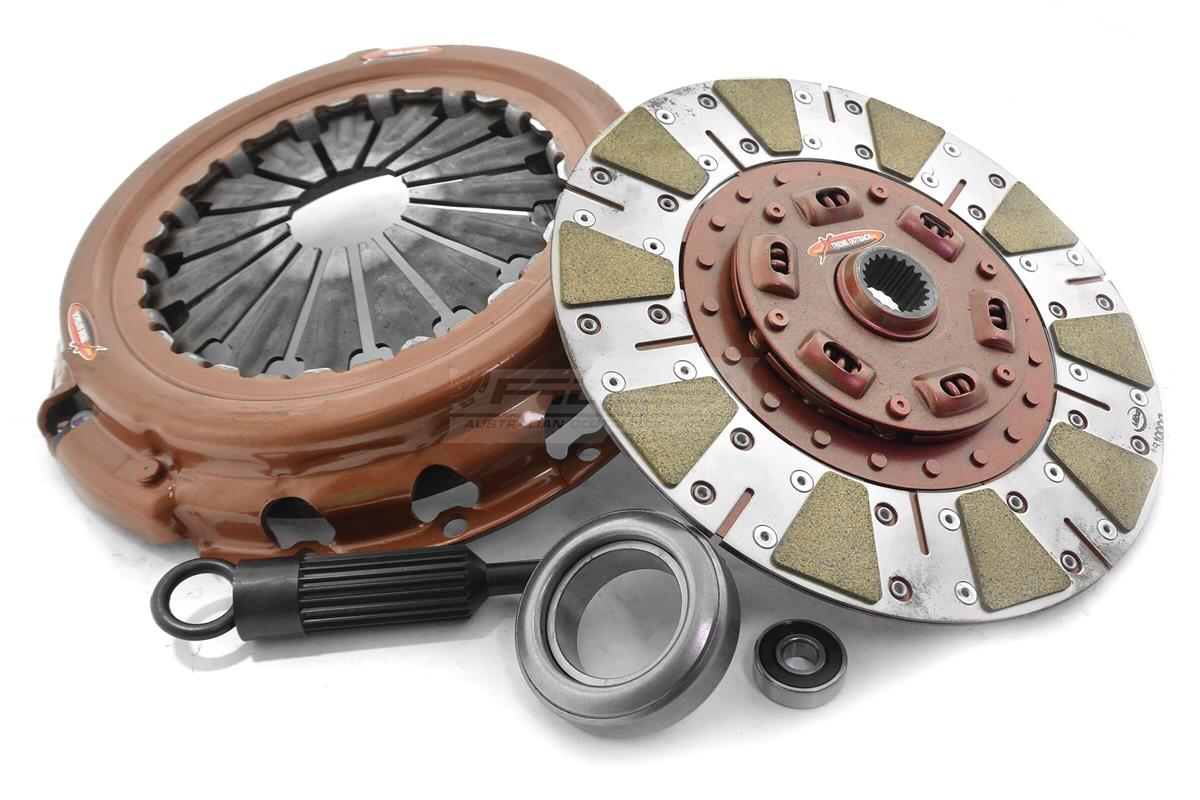 Clutch Kit - Xtreme Outback Heavy Duty Cushioned Ceramic 570Nm 730Kg (20% inc.) - KTY26001-1C