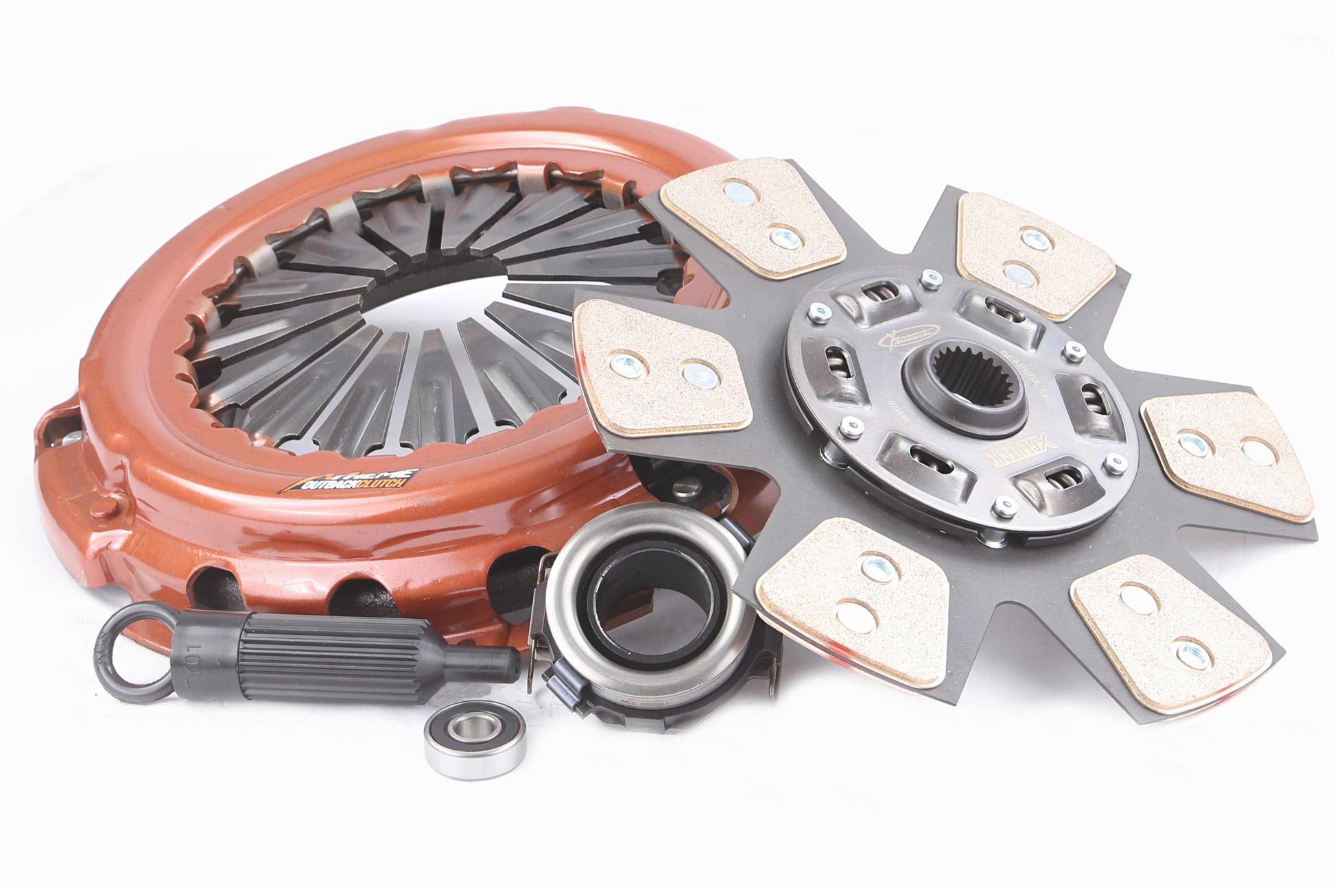 Clutch Kit - Xtreme Outback Heavy Duty Sprung Ceramic 610Nm 800KG (40% inc.) - KTY26003-1B