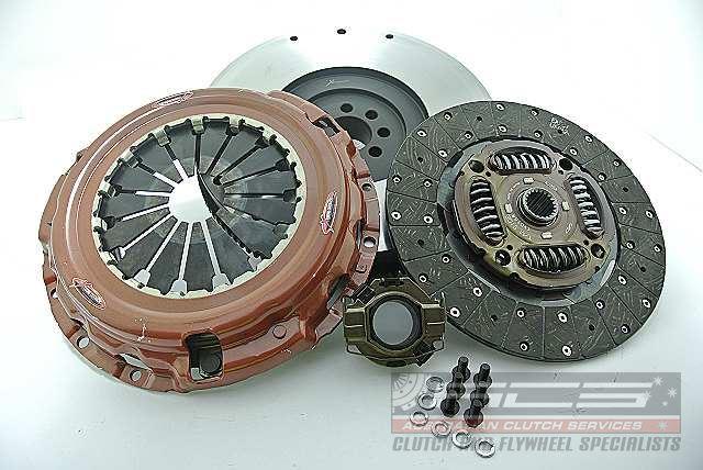 Clutch Kit - Xtreme Outback Heavy Duty Organic Incl Flywheel 490Nm 950Kg - KTY26516-1A