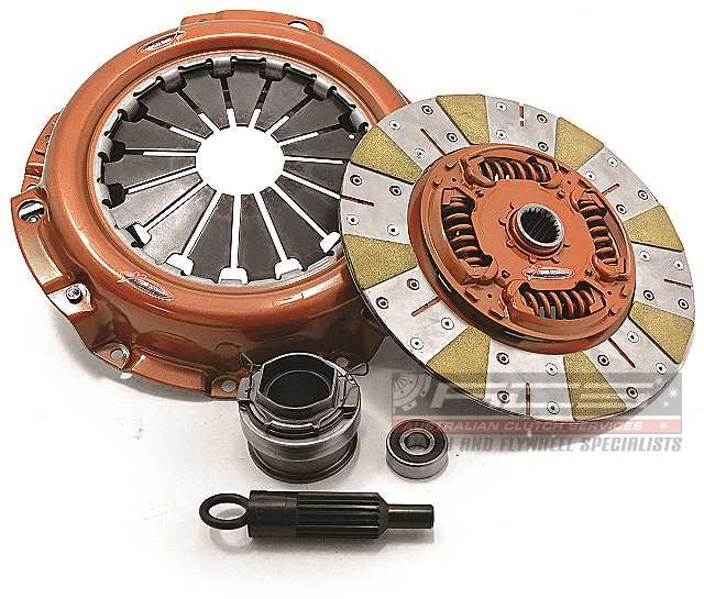 Clutch Kit - Xtreme Outback Heavy Duty Cushioned Ceramic 700Nm 900Kg (40% inc.) - KTY28003-1C