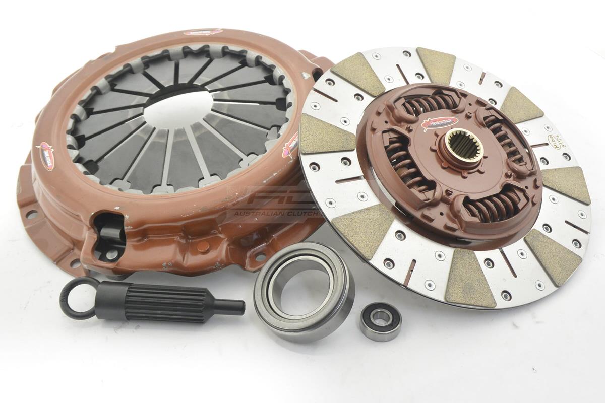 Clutch Kit - Xtreme Outback Heavy Duty Cushioned Ceramic 700Nm 900Kg (40% inc.) - KTY28006-1C