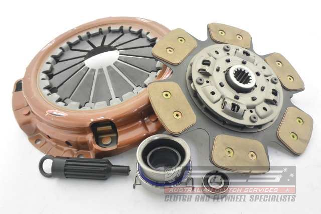 Clutch Kit - Xtreme Outback Heavy Duty Sprung Ceramic 890Nm 1020KG (20% inc.) - KTY30005-1B