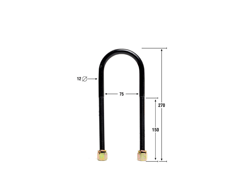 Leaf Spring U Bolt - Kit - KUB104