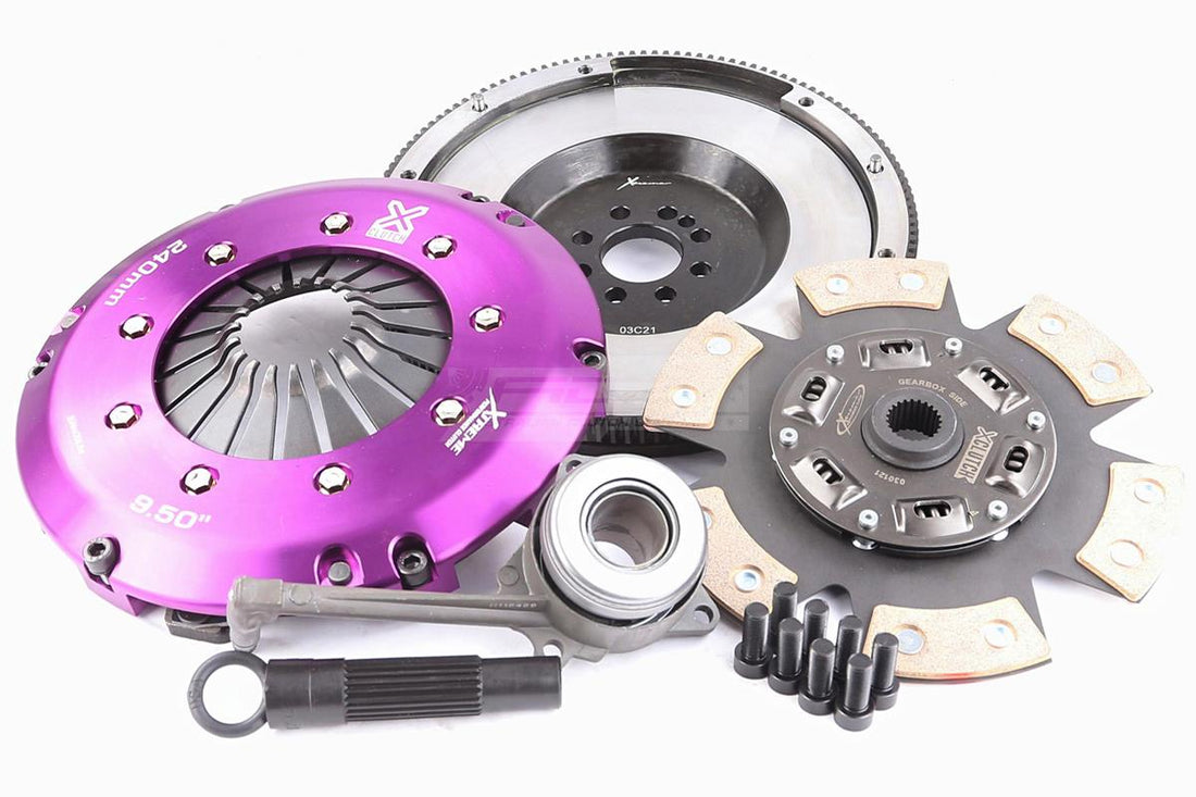 Clutch Kit - Xtreme Performance Race Sprung Ceramic Incl Flywheel & CSC 910Nm (8 bolts) - KVW24698-1R