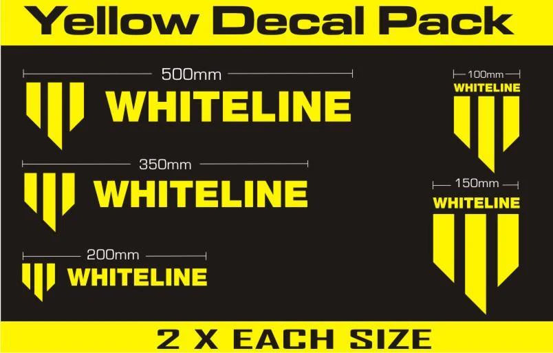 Whiteline Decal Kits - KWM001