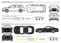 Whiteline Decal Kits - KWM002